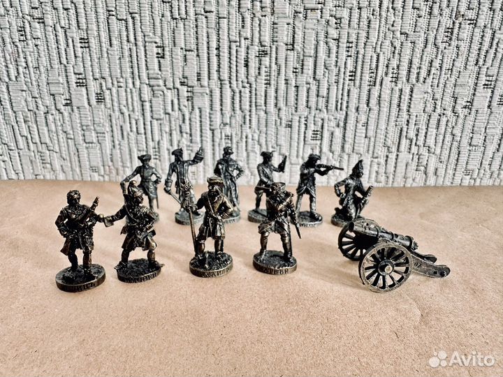 Солдатики ландрин Полтавская битва