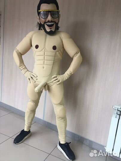 Костюм ростовая кукла шуточный стриптиз