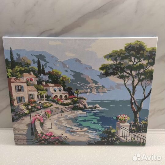 Картина по номерам готовая