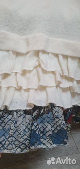 Платье шерстяное 40