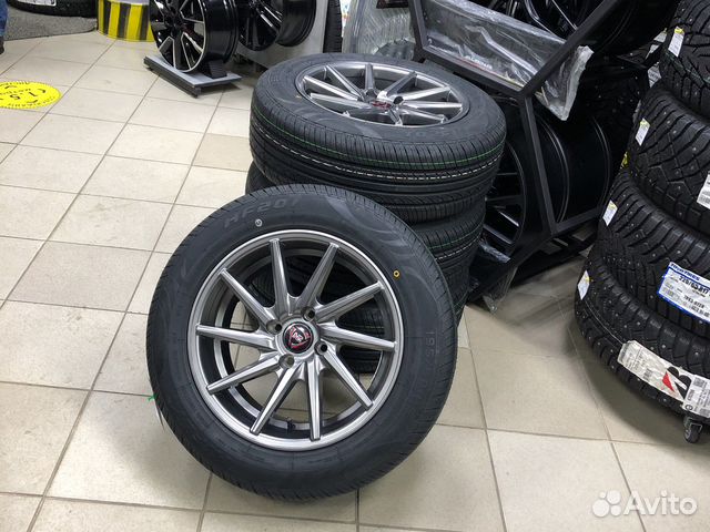 Вертушки R15 4*100 ET30 d60.1 графит Веста
