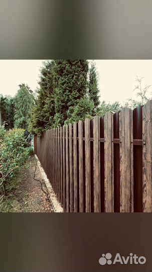 Заборы под ключ