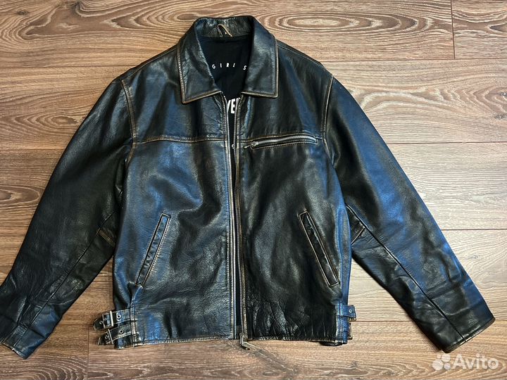 Куртка кожаная женская 46 размер