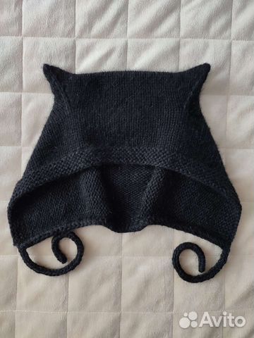 Чепчик с ушками (коточепчик)