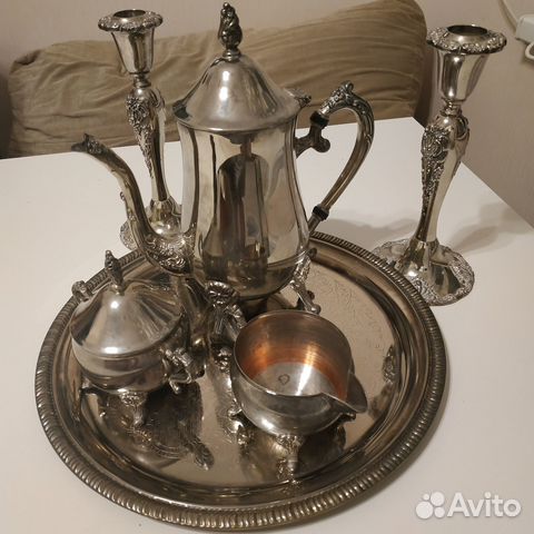 Набор посуды металлической