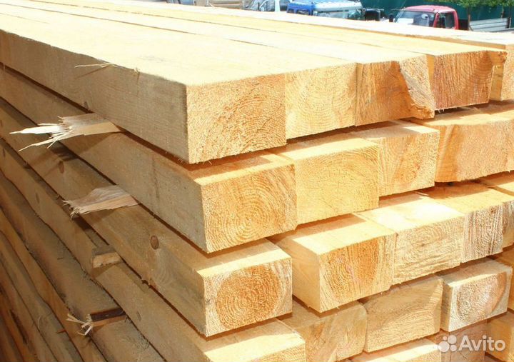 Брус обрезной 100*100*6000