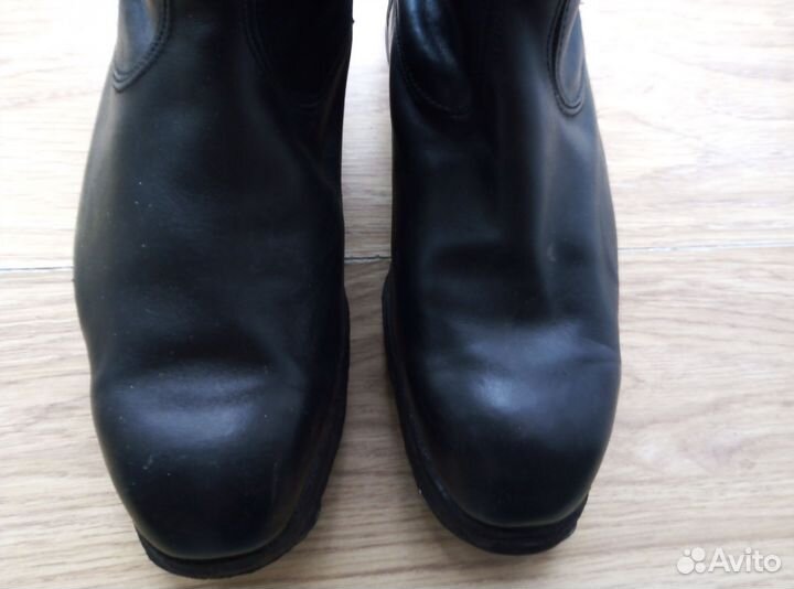 Сапоги хромовые почти новые р-р 42