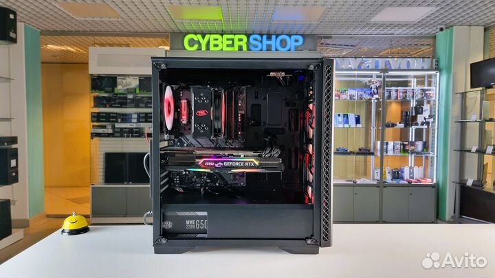 Игровой i5(12x4800 Mhz/16GB DDR4/RTX 2070S/SSD)