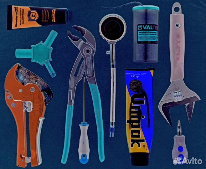 Монтаж отопления, водоснабжения в Чехове