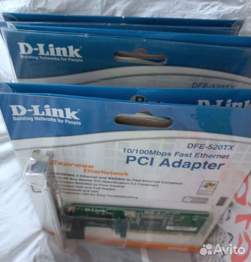 D-Link DFE-520TX pci адаптер