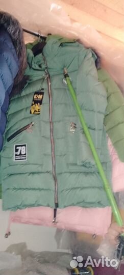 Пуховик зимний женский