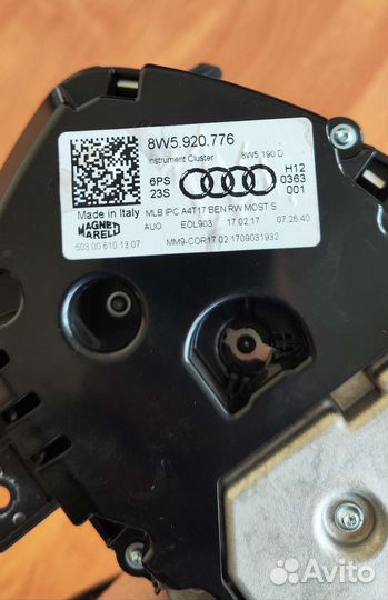 Щиток приборов Audi S4/S5/SQ5