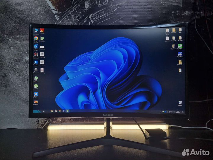 Новый Монитор Samsung 24 изогнутый 144hz