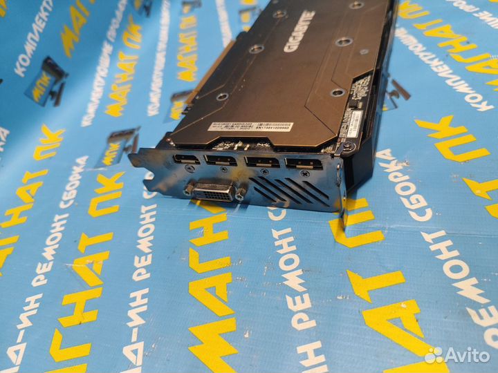 Видеокарта gigabyte GeForce GTX 1060 G1 3GB