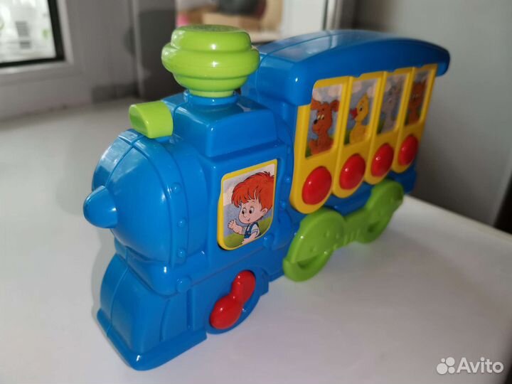 Паровозик музыкальный