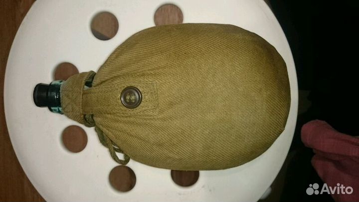 Стеклянная фляга ркка