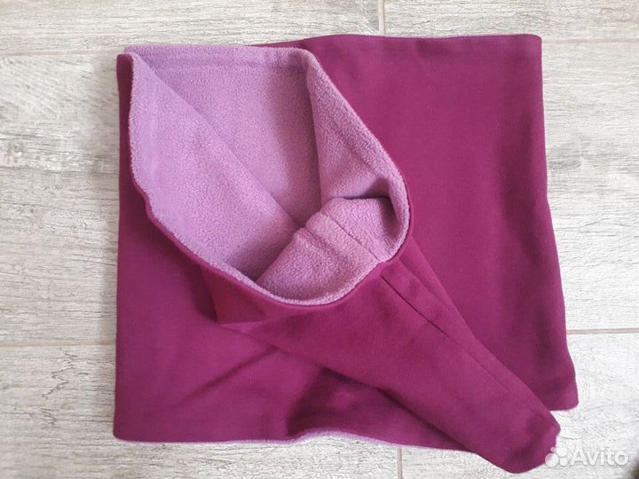 Шапка и снуд на флисе