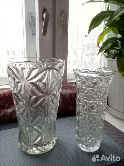 Вазы для цветов СССР разные