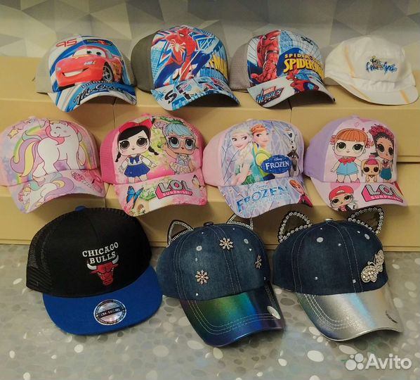 Новые Шапки разные (детские, взрослые), кепки