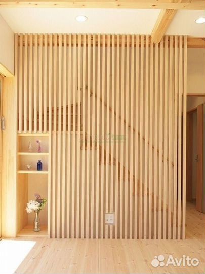 Реечные перегородки