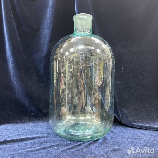 Бутыль Стеклянный, Старинный 10 л (сзр)