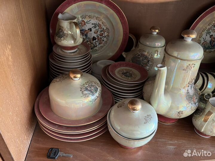 Сервиз ГДР Мадонна Гейши чайный кофейный