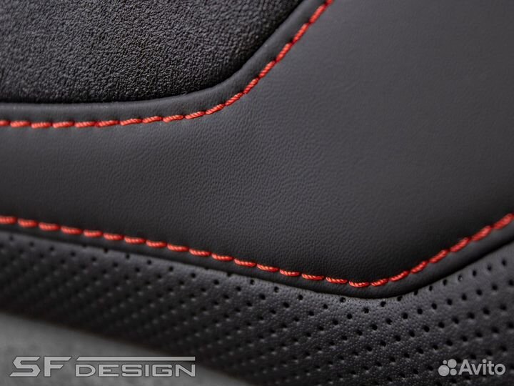 Сиденье Kawasaki ZX1000 Red Seekers Black Wonder