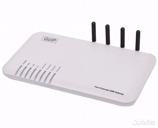 VoIP GSM шлюз GoIP 4 (На 4 SIM-карты)