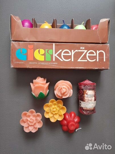 Восковые свечи гдр