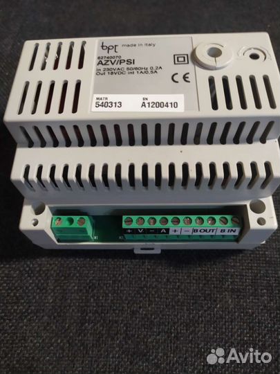 Интерфейс сопряжения came/bpt AZV/PSI 62740070