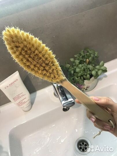 Щетки для сухого массажа, кабан/кактус