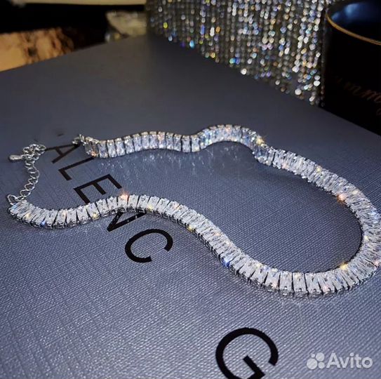 Чокер блестящий