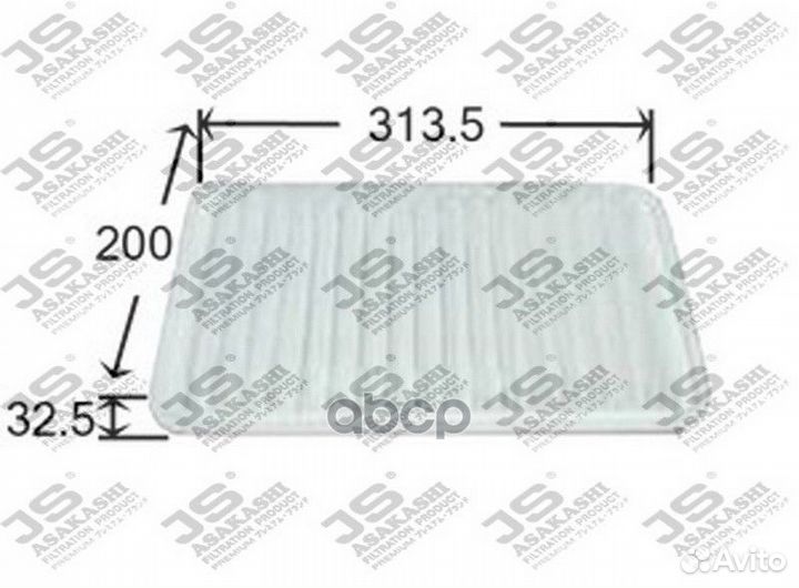 Фильтр воздушный A472J JS Asakashi