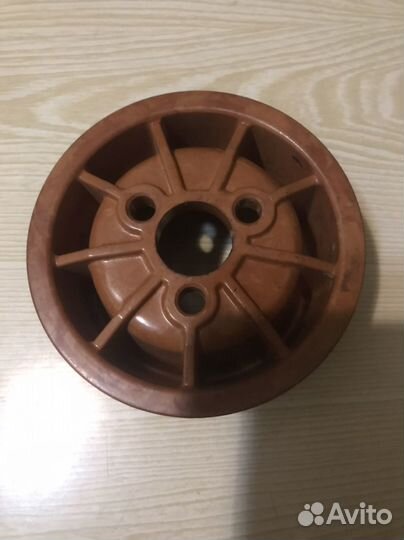 Шкив помпы УАЗ патриот текстолит сдвоеный по конд