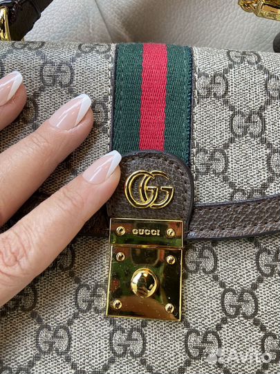 Сумка gucci Ophidia GO small Италия, нат.Кожа