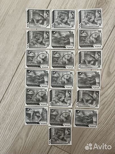 Наклейки Panini Jurassic World 3 Dominion