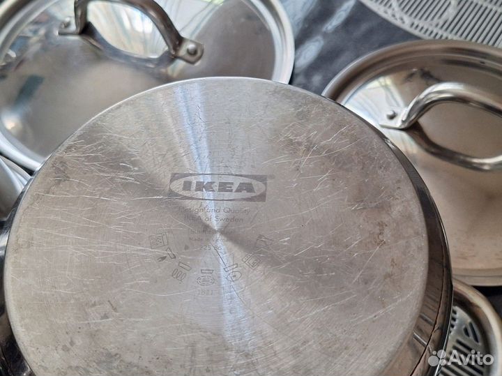 Набор кастрюль IKEA
