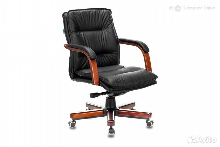 Кресло для руководителя Бюрократ T-9927walnut-LOW