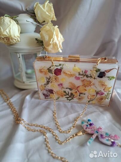 Клатч из эпоксидной смолы