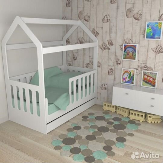 Кровать домик в наличии с доставкой
