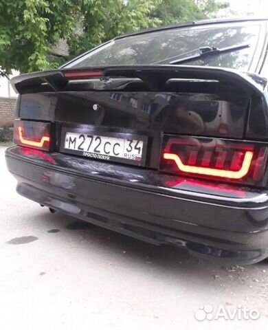 Фонари в стиле Audi ауди 2114 орлиный глаз