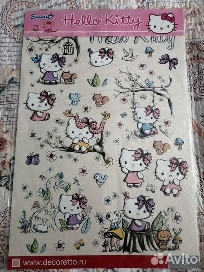 Наклейки интерьерные большие