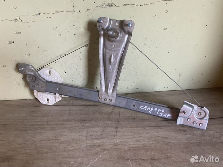 Стеклоподъёмник задний renault sandero 2