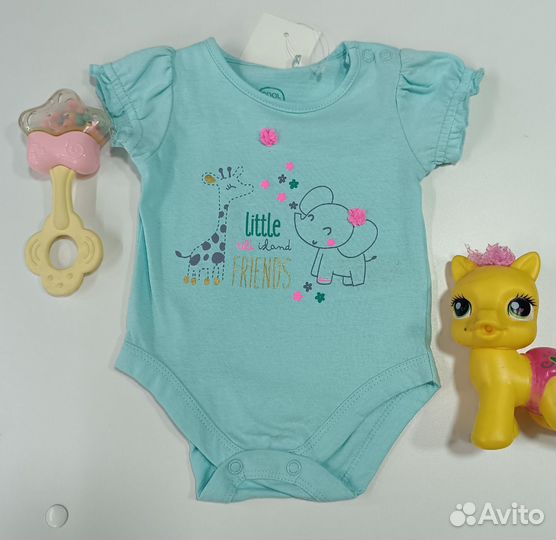 Боди новое на рост 56 см