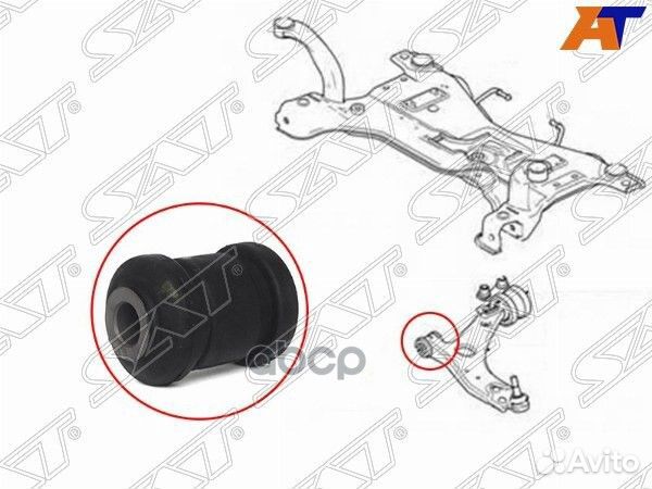 Сайлентблок переднего рычага передний ford focu