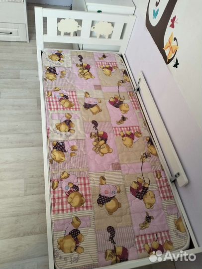Детская кровать IKEA с матрасом