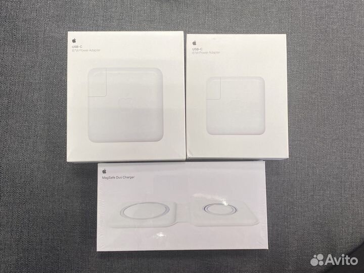 Оригинальный Блок Apple, Зарядка 2в1 Apple