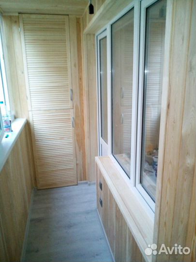 Обшивка утепление балконов