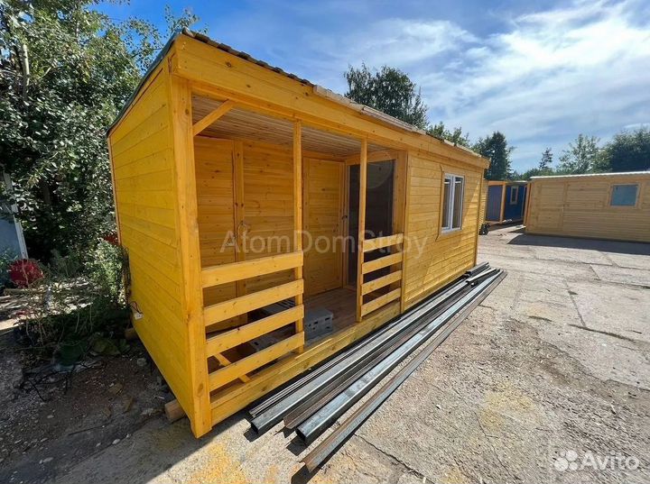 Деревянные бытовки с доставкой