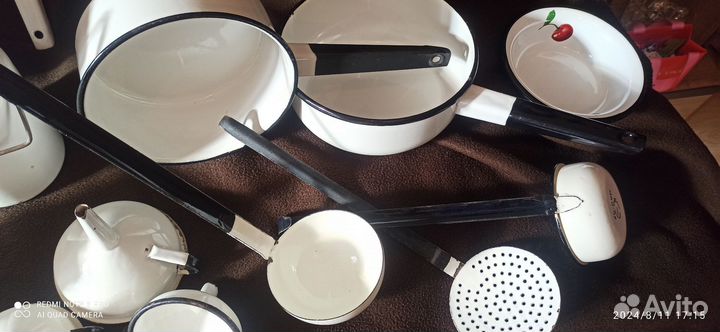 Эмалированная посуда СССР